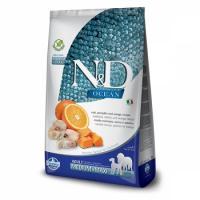 Farmina N&D GF Ocean Adult Medium & Maxi (тыква, треска, апельсин) в зоомагазине Лепшы Сябар