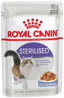 Royal Canin Sterilised (в желе), 85 г в зоомагазине Лепшы Сябар