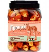 GreenQZin "Грация" (гусь в яблоке), 750 г в зоомагазине Лепшы Сябар