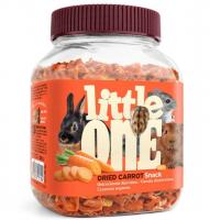 Сушеная морковь Little One для всех видов грызунов, 200 г в зоомагазине Лепшы Сябар