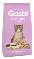Gosbi Exclusive Adult Kitten (курица, индейка) в зоомагазине Лепшы Сябар