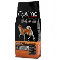 OPTIMA NOVA GRAIN FREE DOG ADULT SENSITIVE SALMON & POTATO  (лосось, картофель) в зоомагазине Лепшы Сябар