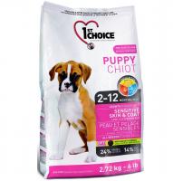 1st CHOICE Puppy Sensitive Skin & Coat в зоомагазине Лепшы Сябар