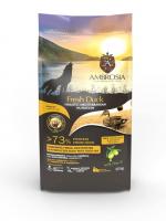 AMBROSIA MEDITERRANEAN Adult All Breeds (утка) в зоомагазине Лепшы Сябар