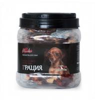 GreenQZin "Миники Грация" (гусиное мясо на яблоке), 360 г в зоомагазине Лепшы Сябар