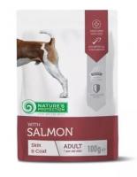 Nature's Protection Adult Skin&Coat Care (лосось), 100 г х 22 шт. в зоомагазине Лепшы Сябар
