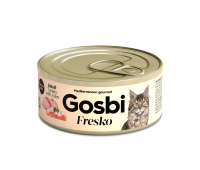 Gosbi Fresko Cat (индейка, ветчина), 70 г в зоомагазине Лепшы Сябар