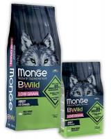 Monge Dog BWild Low Grain Adult All Breeds (дикий кабан) в зоомагазине Лепшы Сябар