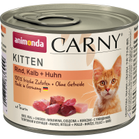 Carny Kitten (телятина, курица) в зоомагазине Лепшы Сябар