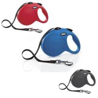 Поводок-рулетка Flexi New Classic L, 5 м лента в зоомагазине Лепшы Сябар