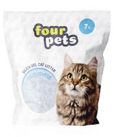 Four Pets силикагелевый наполнитель (без запаха) в зоомагазине Лепшы Сябар