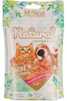 Molina BEST FRIENDS Карпаччо из курицы и трески, 25 г в зоомагазине Лепшы Сябар