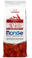 Monge Dog Speciality Monoprotein Adult All Breeds (ягненок, рис, картофель) в зоомагазине Лепшы Сябар