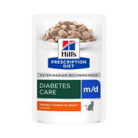 Hill's Prescription Diet m/d Diabetes Care (курица), 85 г в зоомагазине Лепшы Сябар