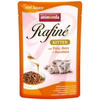 Rafine Soupe Kitten (мясо индейки, сердце, морковь), 100 г в зоомагазине Лепшы Сябар