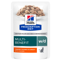 Hill's w/d Multi-Benefit (курица), 85 г в зоомагазине Лепшы Сябар