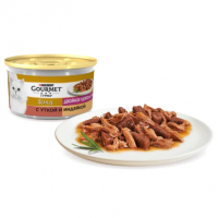 Gourmet Gold (кусочки с уткой и индейкой), 85 г в зоомагазине Лепшы Сябар