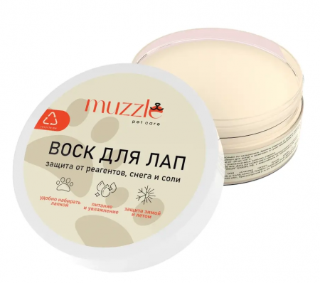 Muzzle Защитный воск для лап, 100 г