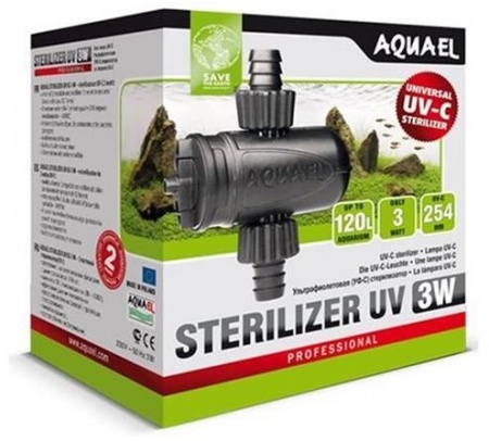 Aquael УФ-Стерилизатор STERILIZER UV-C AS LAMP 3W в зоомагазине Лепшы Сябар