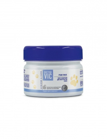 Doctor VIC Воск защитный для лап и когтей собак, 80 г