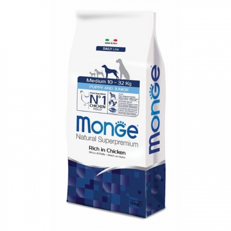 Monge Dog Daily Medium Senior (курица) в зоомагазине Лепшы Сябар