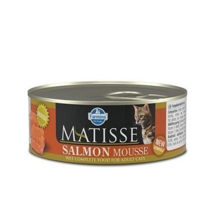 Farmina Matisse Cat Mousse Salmon (лосось) в зоомагазине Лепшы Сябар
