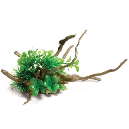 Laguna Грот Коряга с растениями в зоомагазине Лепшы Сябар