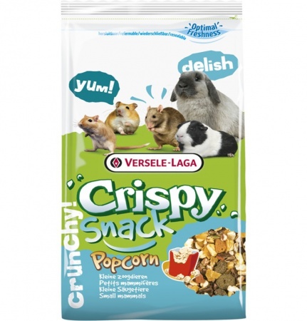 Versele Laga Crispy Snack Popcorn доп. корм для кроликов и грызунов в зоомагазине Лепшы Сябар