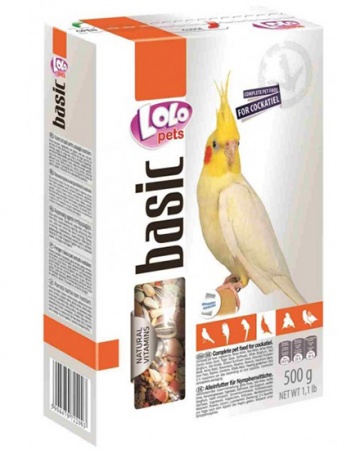 Lolo Pets Корм для нимф, 500 гр в зоомагазине Лепшы Сябар